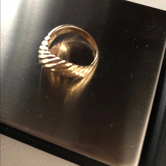 14kt real solid gold ring